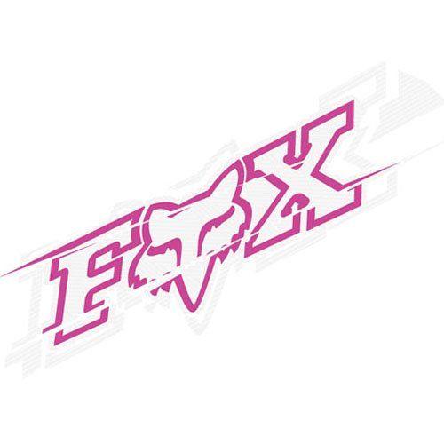 Pink Fox Racing Logo - Great Price Buy Fox Racing Dash Single Stickers Motocross Motorcycle