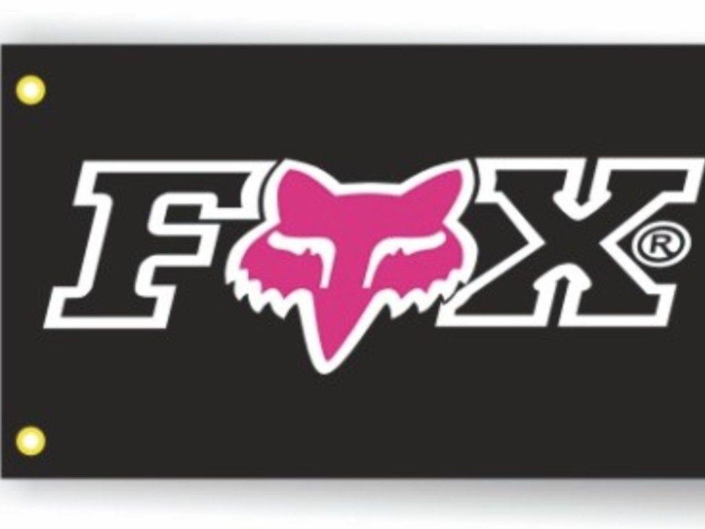 Pink Fox Racing Logo - Fox Racing Logo Rockstar Wallpaper