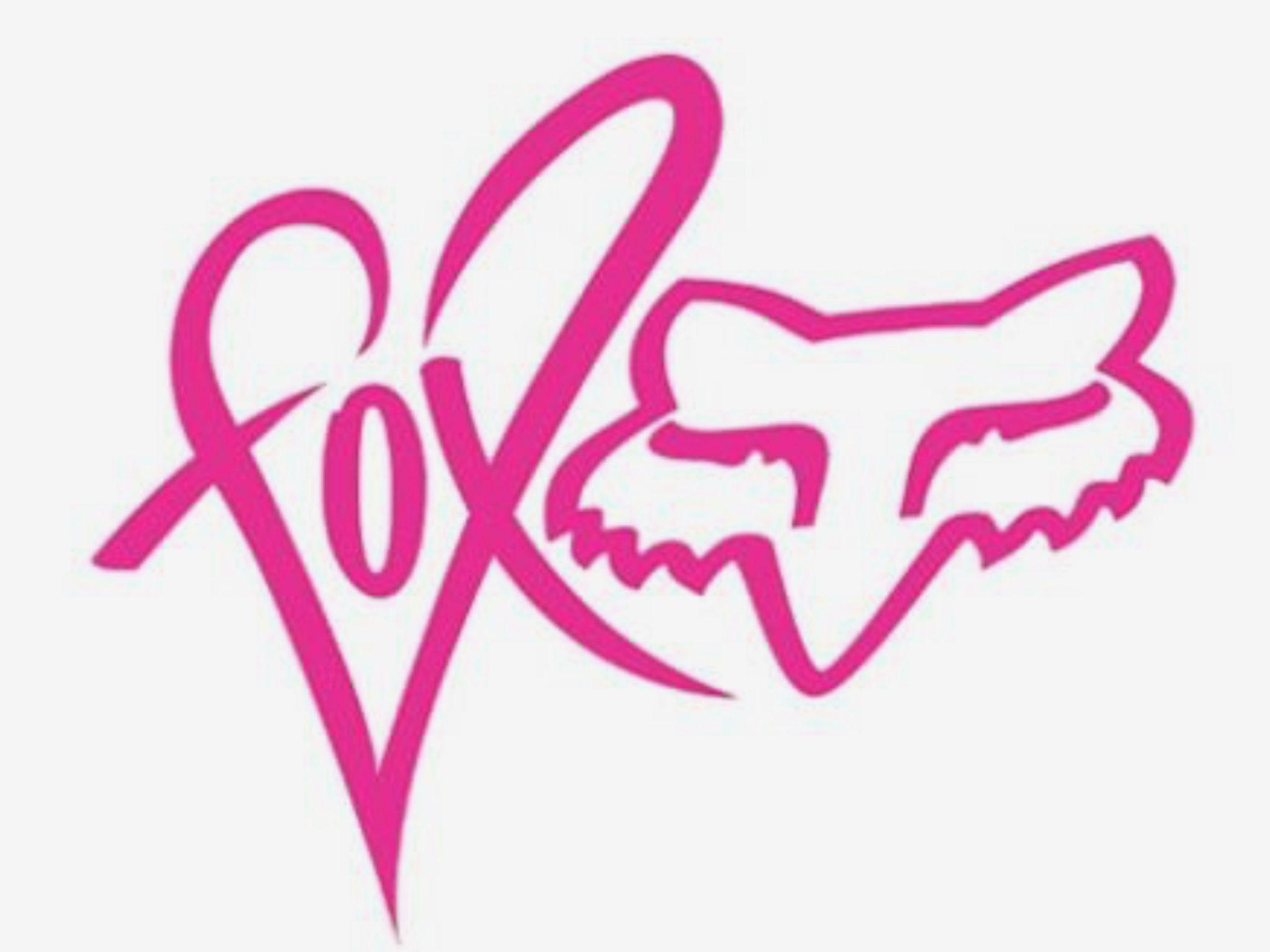 Pink Fox Racing Logo - T shirt. T shirts. Fox racing, Fox and Fox racing tattoos