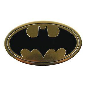 Batman Gold Logo - Brand New Batman Gold Logo 3D Aluminum Sticker Decal Emblem Car ...