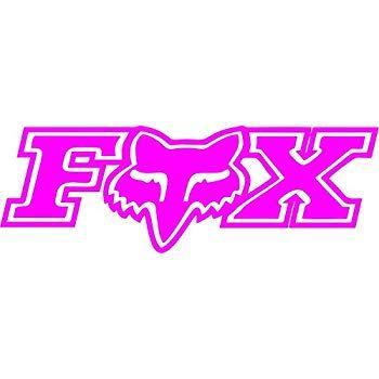 Pink Fox Racing Logo - Fox Racing Car Decals