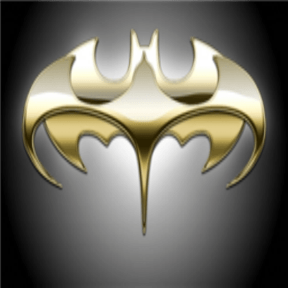 Batman Gold Logo Logodix - justice league logo roblox