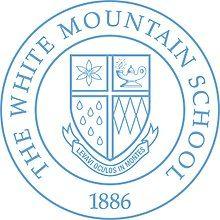 Blue and White Mountain Logo - White Mountain School