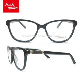 Frame Optic Logo - Best Selling Fashion Acetate Eyewear Optical Frame For Girls