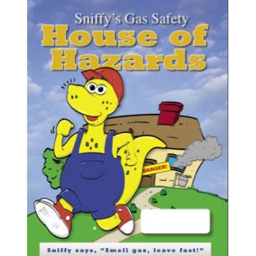 Gas House Logo - Sniffy Natural Gas House of Hazards, WITH LOGO, Item