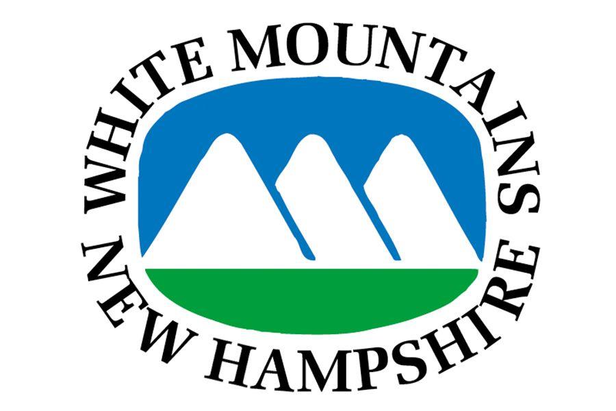 Blue Circle with White Mountain Logo - Mount Washington Valley Chamber of Commerce - White Mountains ...