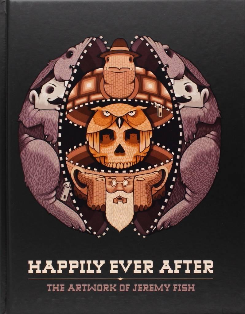 Jeremy Fish Logo - Happily Ever After: The Artwork of Jeremy Fish - Mintyfresh
