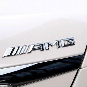 New AMG Logo - NEW AMG LOGO Badge Emblem Sticker for Mercedes Benz A C E CLA GLA