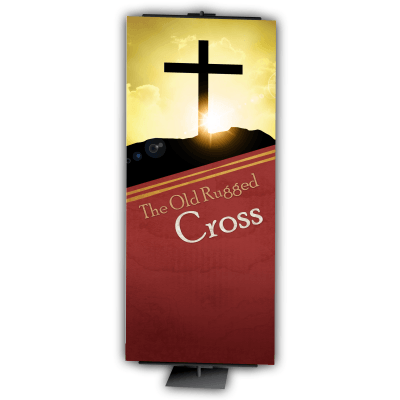 Rugged Cross Logo - Banner - The Old Rugged Cross