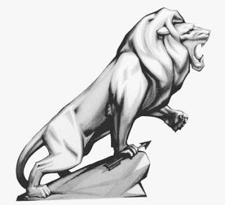 Standing Lion Logo - Logo of famous brands: Logos - Automobile industry - III