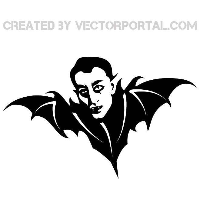 Vampire Bat Logo - VAMPIRE BAT VECTOR IMAGE - Download at Vectorportal