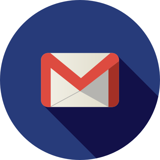 Round Gmail Logo - Gmail Email Circle Logo Png Image