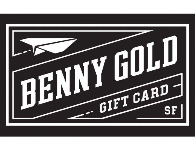 Benny Gold Logo - Gift Cards | Benny Gold