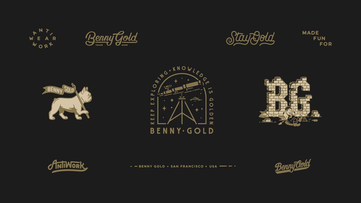 Benny Gold Logo - Benny Gold on Behance