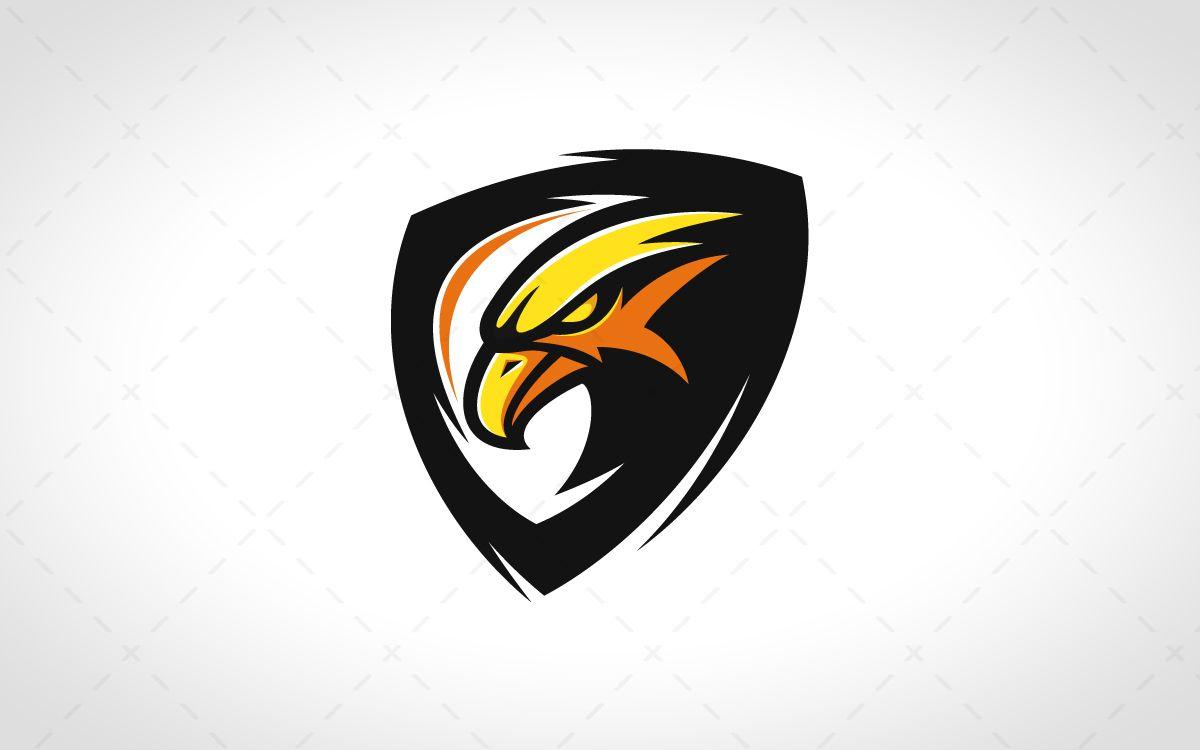 Cool Hawk Logo - Majestic Hawk Logo Hawk Mascot Logo