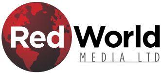 Red World Logo - Home World Media