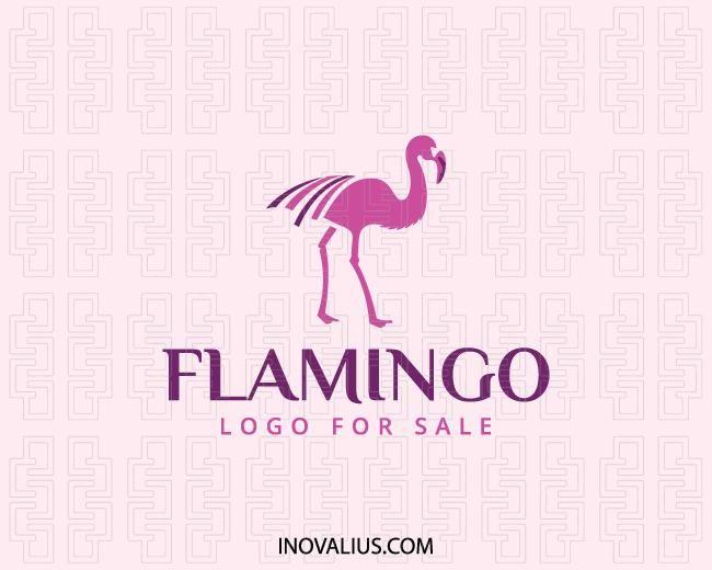 Flamingo Logo - Flamingo Logo For Sale | Inovalius