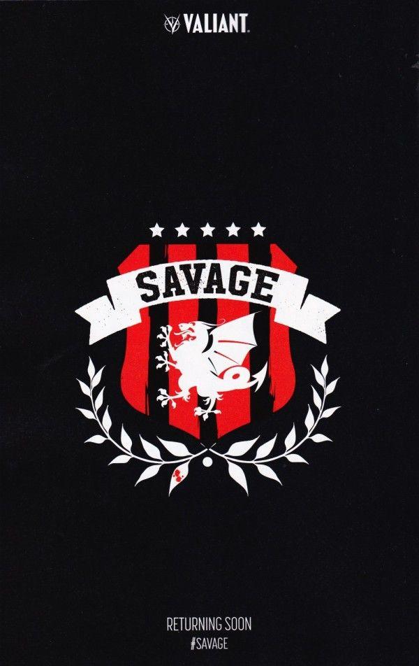 Cool Savage Logo - Is Valiant Reviving Turok As Savage? Dragon Hunter Instead Of