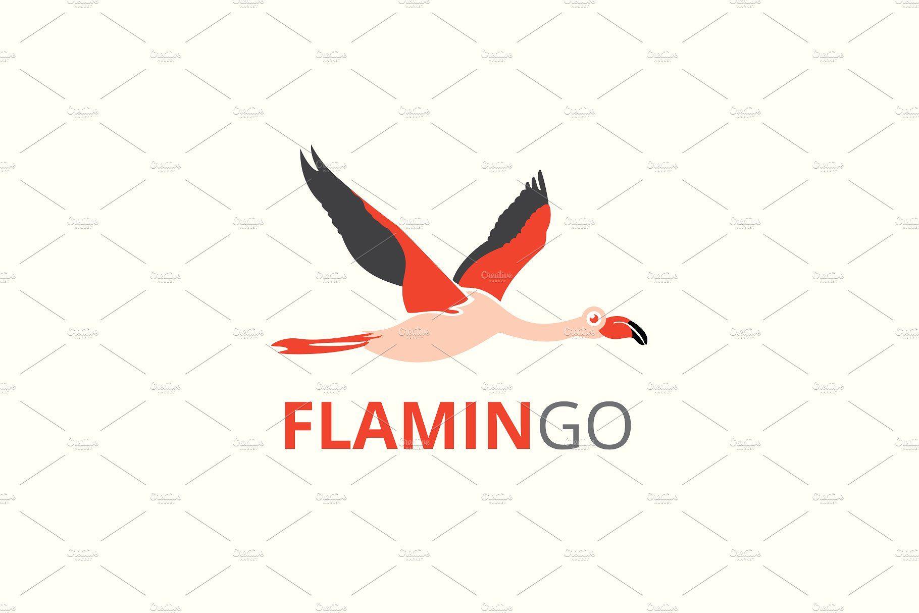 Flamingo Logo - Flamingo Logo ~ Logo Templates ~ Creative Market