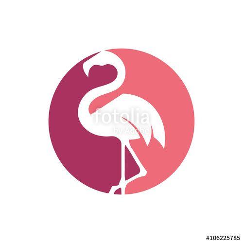 Flamingo Logo - Flamingo Logo Stock Image And Royalty Free Vector Files On Fotolia