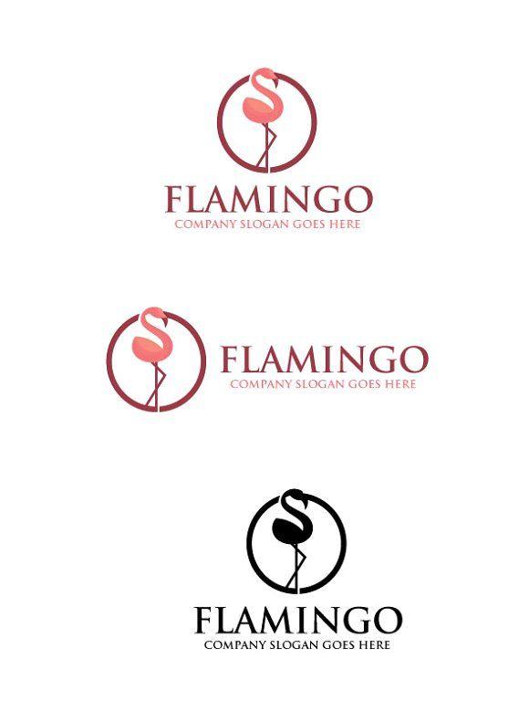 Flamingo Logo - Flamingo Logo ~ Logo Templates ~ Creative Market