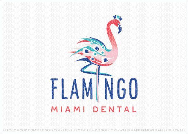Flamingo Logo - Readymade Logos for Sale Flamingo Dental | Readymade Logos for Sale