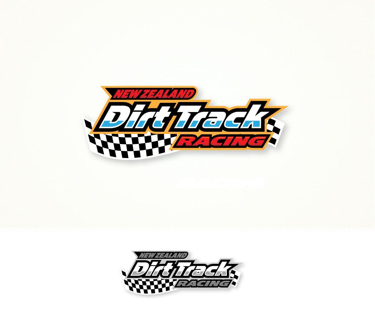 Dirt Racing Logo - Bold, Colorful, Racing Logo Design for NZ Dirt Track Racing or New ...