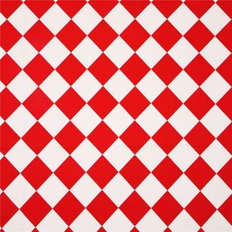 Red and White Checkered Logo - red white checkered Michael Miller fabric from the USA