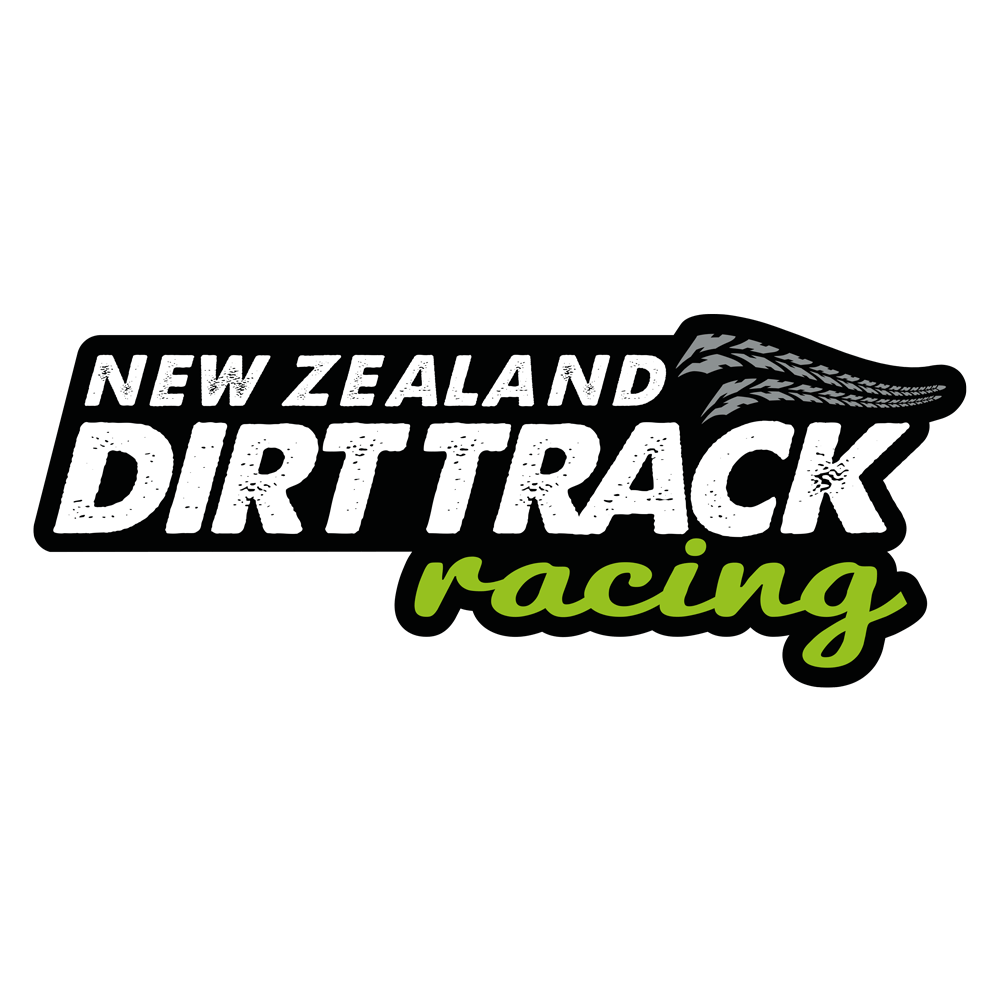 Dirt Racing Logo - Bold, Colorful, Racing Logo Design for NZ Dirt Track Racing or New