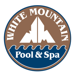 Blue Circle with White Mountain Logo - White Mountain Pool & Spa - Swimming Pools - 161 Rt 108, Somersworth ...