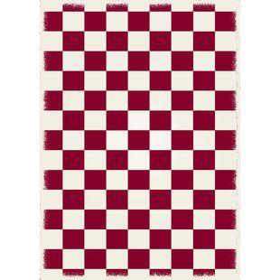 Red and White Checkered Logo - Red And White Checkered Rug