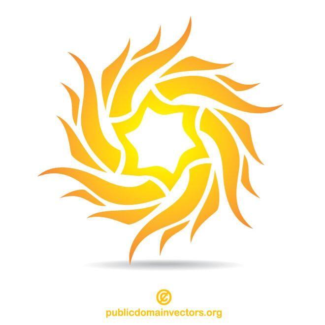 Sun Symbol Logo - Sun symbol logotype - Download at Vectorportal