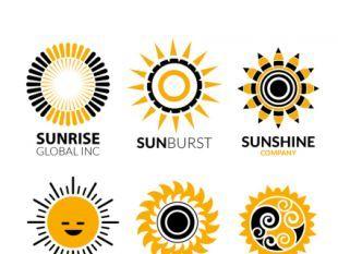 Sun Symbol Logo - Sun Logos | free vectors | UI Download