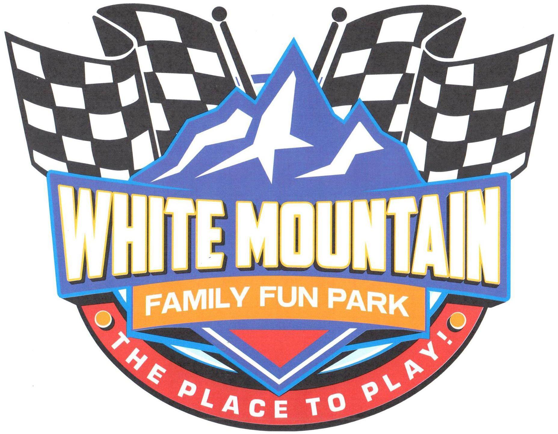 Blue and White Mountain Logo - White Mountain Family Fun Park. Pinetop Lakeside Chamber Of Commerce