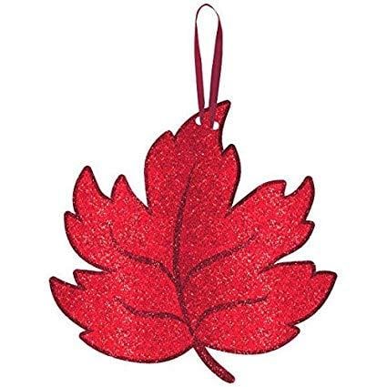 3 Multicolor Leaf Logo - Amazon.com: Amscan Welcome Fall Thanksgiving Party Glitter Maple ...