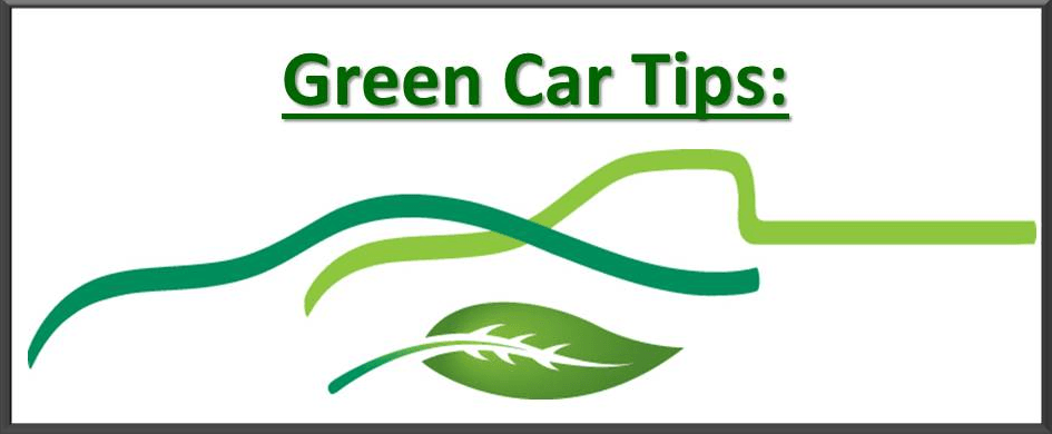 Green Car Logo - Steps to a Greener Car Car Care Aware