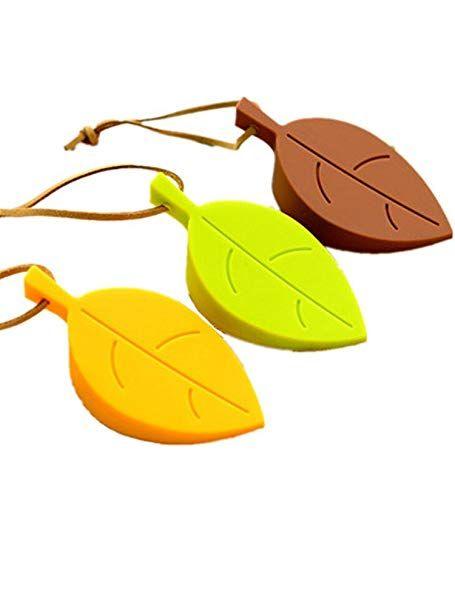 3 Multicolor Leaf Logo - 3 PCS Multicolor Leaf Durable Rubber Door Stop, Door Secure Stop ...