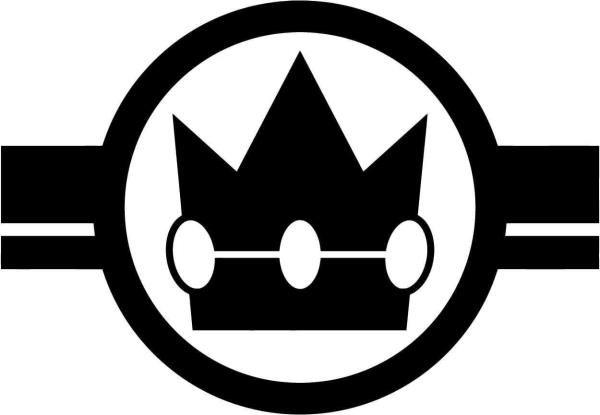 Princess Peach Logo - Princess Peach Super Mario Bros Inspired Car Window Laptop Decal ...