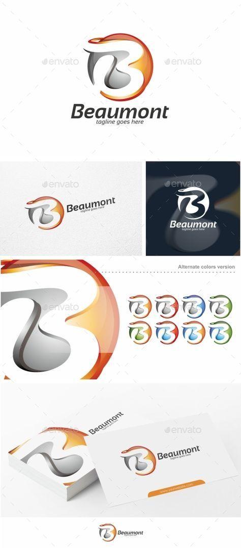 Beaumont Letter Logo - Beaumont / Abstract Letter B Template. Logo templates