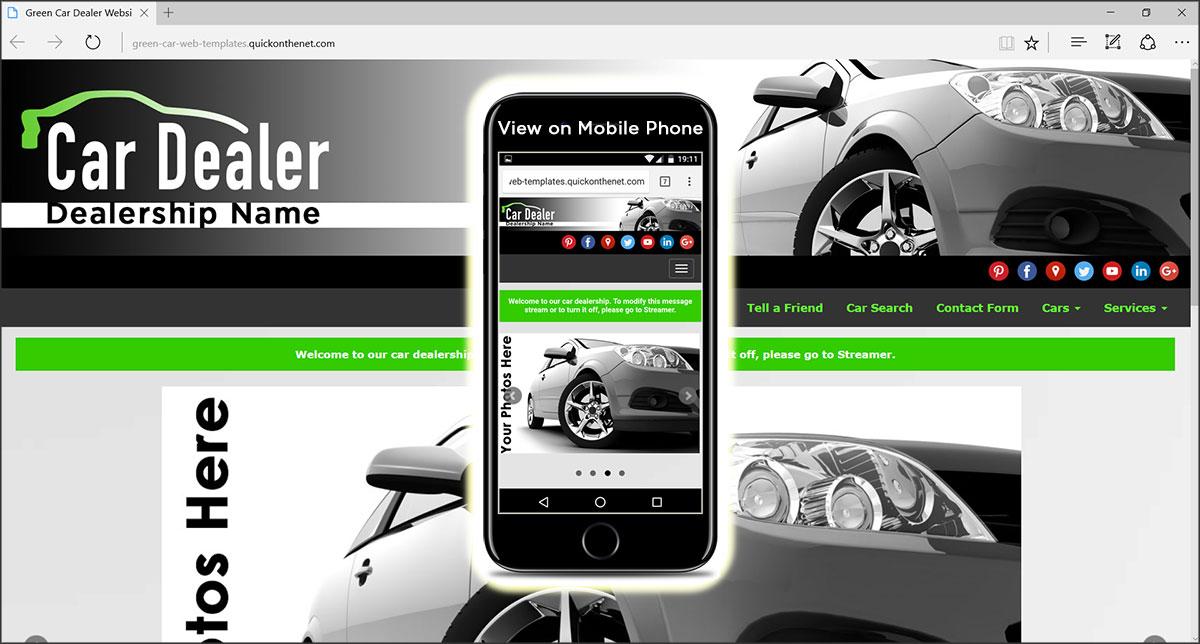 Green Car Logo - Green Car Logo Design & Web Template