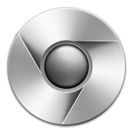 Grey Chrome Logo - Grey Chrome Icon Icon and PNG Background