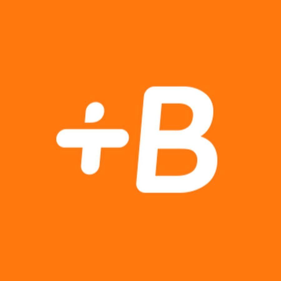 Yellow and Orange B Logo - Babbel