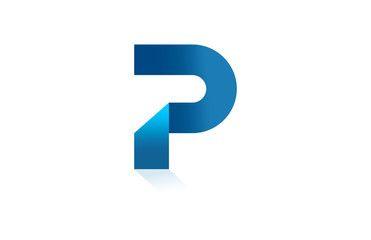 Blue Letter P Logo - Search photo p