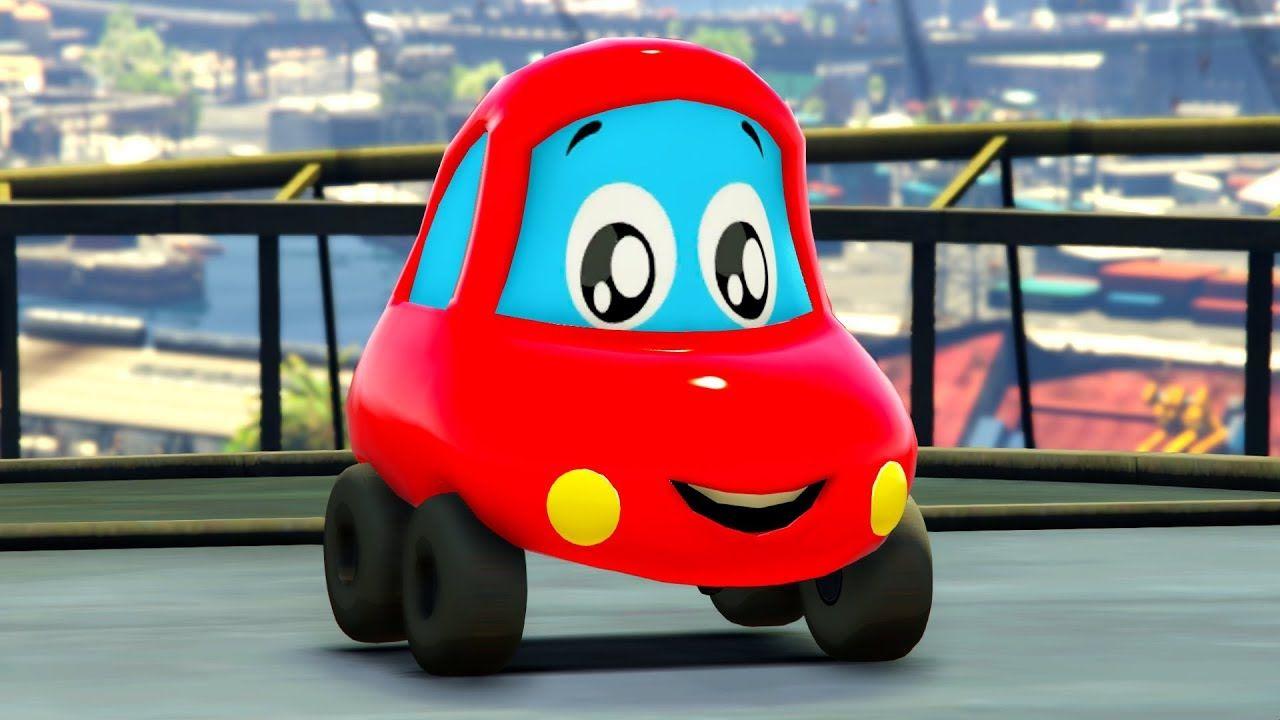 Little Red Car Logo - Little Red Car | Car Cartoons | Cars for Kids | Color Videos and ...