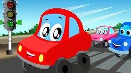 Little Red Car Logo - Little Red Car - Lets Drive On - Carstoon - Car Cartoon For Kids ...