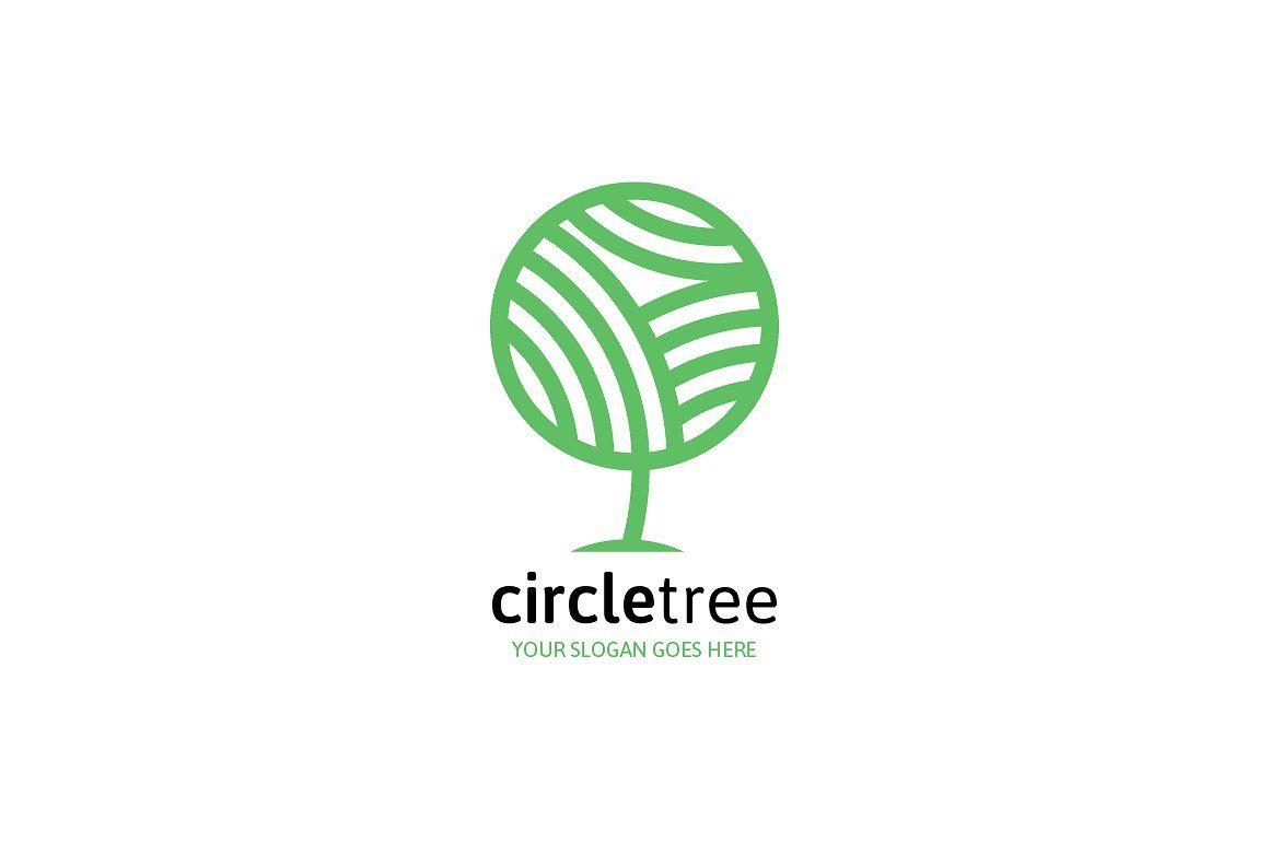 Tree Logo - Circle Tree Logo