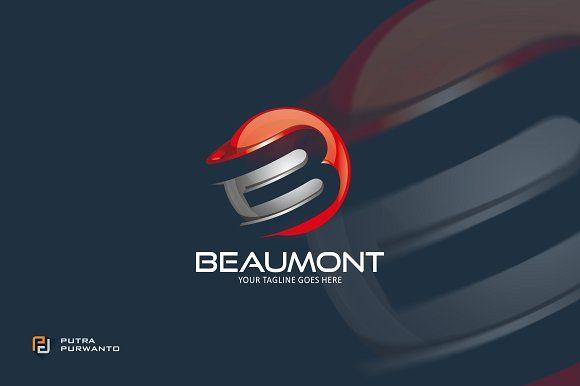 Beaumont Letter Logo - Detailed Letter B Template Logo Templates Creative Market