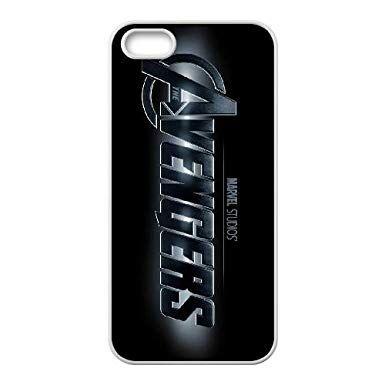 Electronics Cell Phone Logo - The Avengers Logo iPhone 5 5s Cell Phone Case-White Gchkx: Amazon.co ...