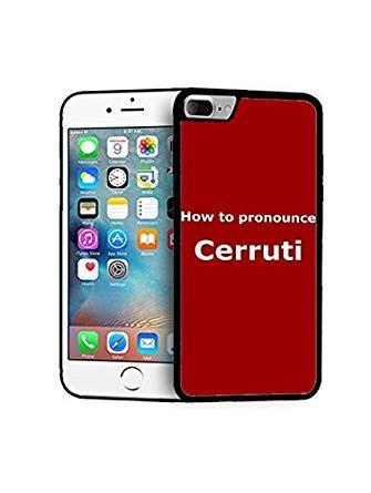 Electronics Cell Phone Logo - Iphone 7 4.7 inch Phone Case Brand Cerruti 1881 Logo Design Case for ...