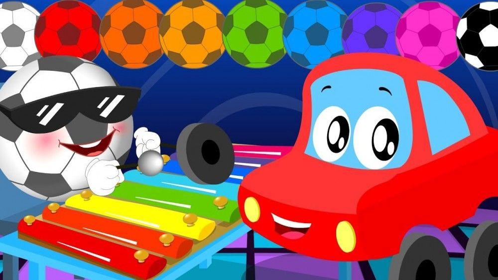 Little Red Car Logo - Color Song | Little Red Car | Cartoons For Kids – Tubikids Videos ...
